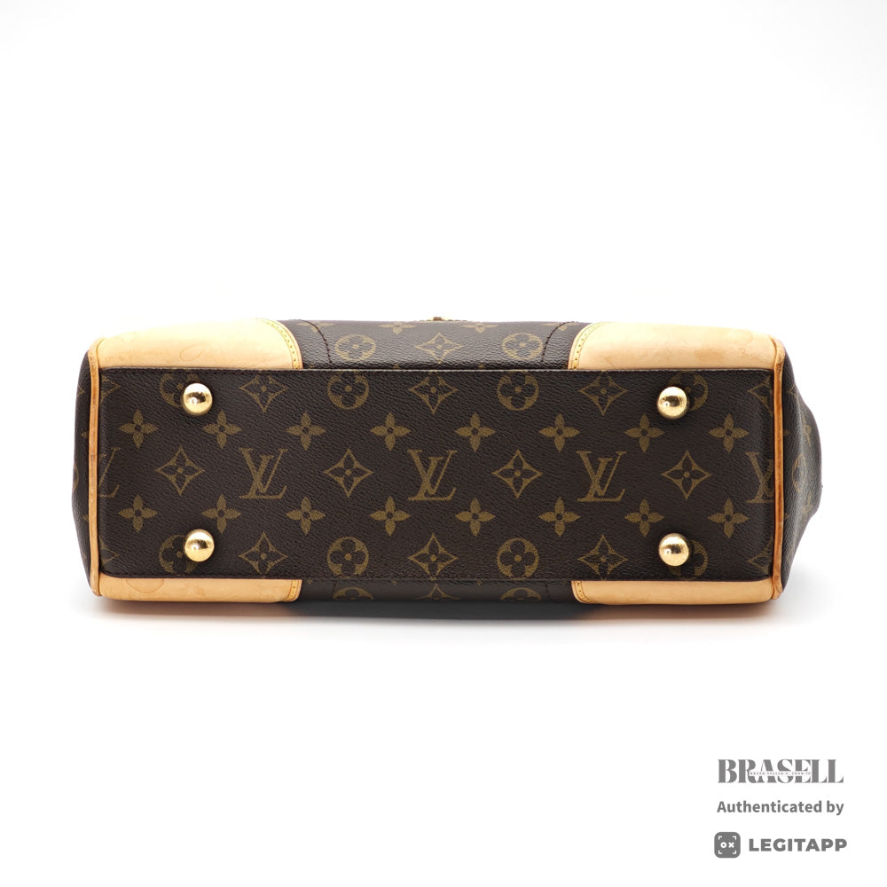 LOUIS VUITTON Beverly MM Monogram Canvas Brown Shoulder Bag【ImportFeeFREE】