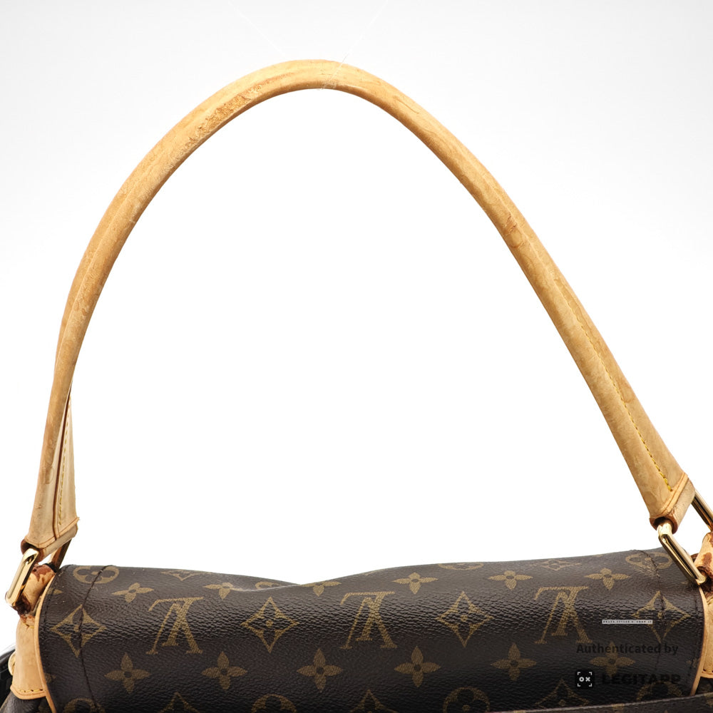LOUIS VUITTON Beverly MM Monogram Canvas Brown Shoulder Bag【ImportFeeFREE】