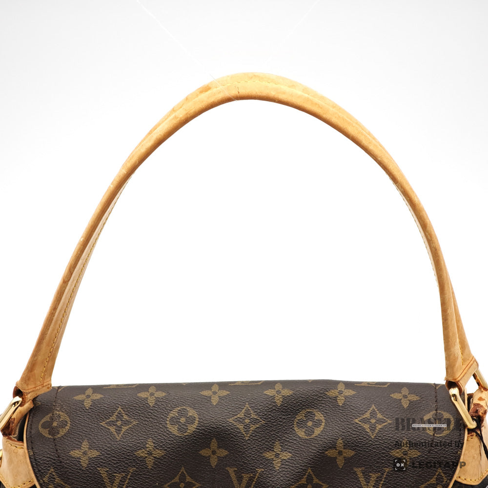LOUIS VUITTON Beverly MM Monogram Canvas Brown Shoulder Bag【ImportFeeFREE】