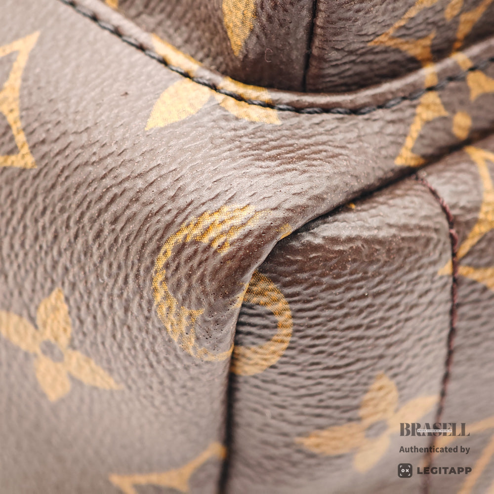LOUIS VUITTON Palm Springs Mini Monogram Canvas Brown Backpack 【ImportFeeFREE】
