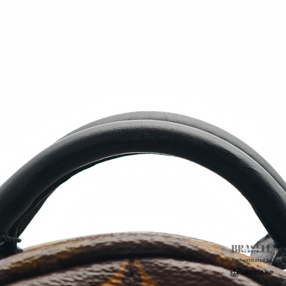 LOUIS VUITTON Palm Springs Mini Monogram Canvas Brown Backpack 【ImportFeeFREE】
