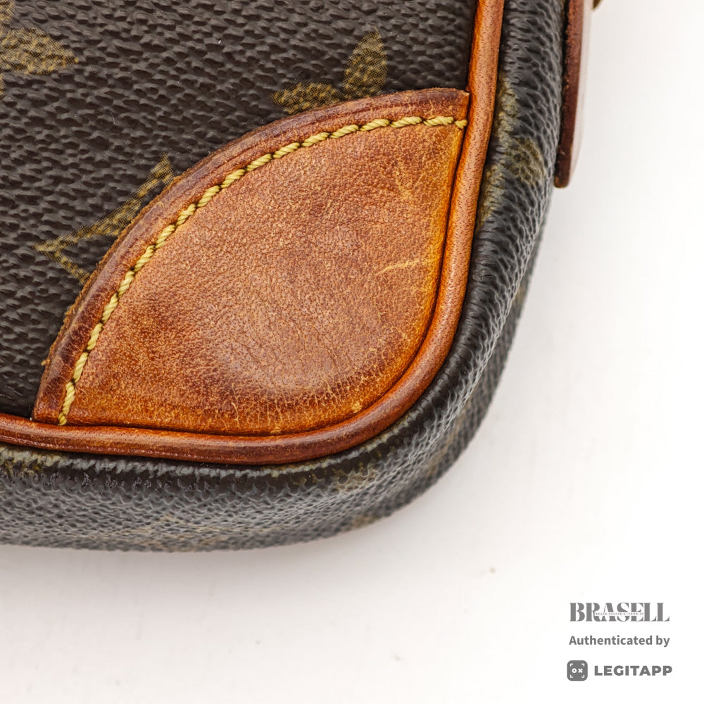 LOUIS VUITTON Marly Dragonne PM Monogram Canvas Clutch Bag【ImportFeeFREE】
