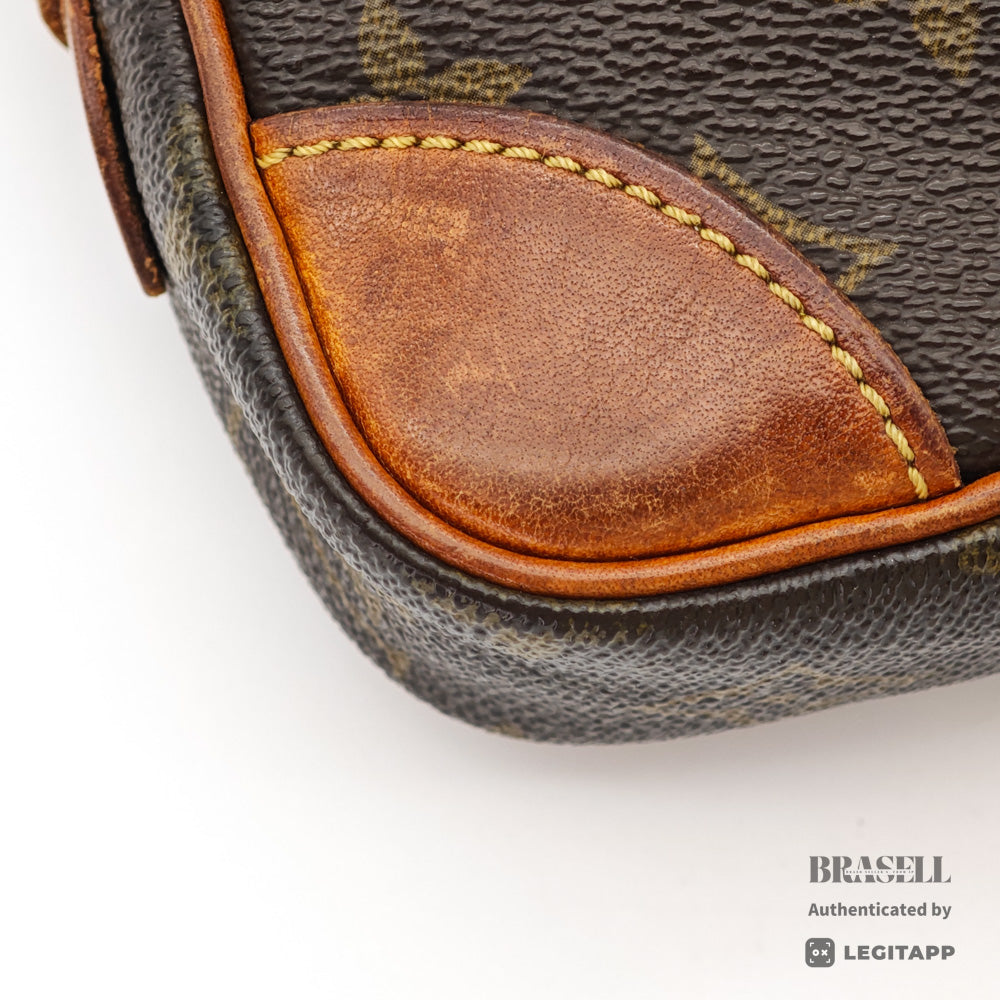 LOUIS VUITTON Marly Dragonne PM Monogram Canvas Clutch Bag【ImportFeeFREE】