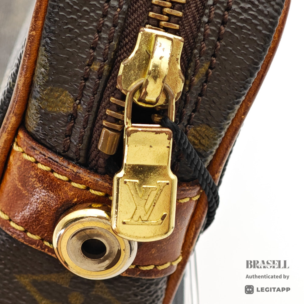 LOUIS VUITTON Marly Dragonne PM Monogram Canvas Clutch Bag【ImportFeeFREE】