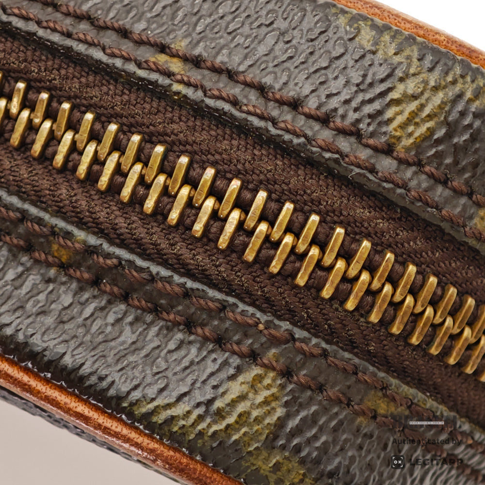 LOUIS VUITTON Marly Dragonne PM Monogram Canvas Clutch Bag【ImportFeeFREE】