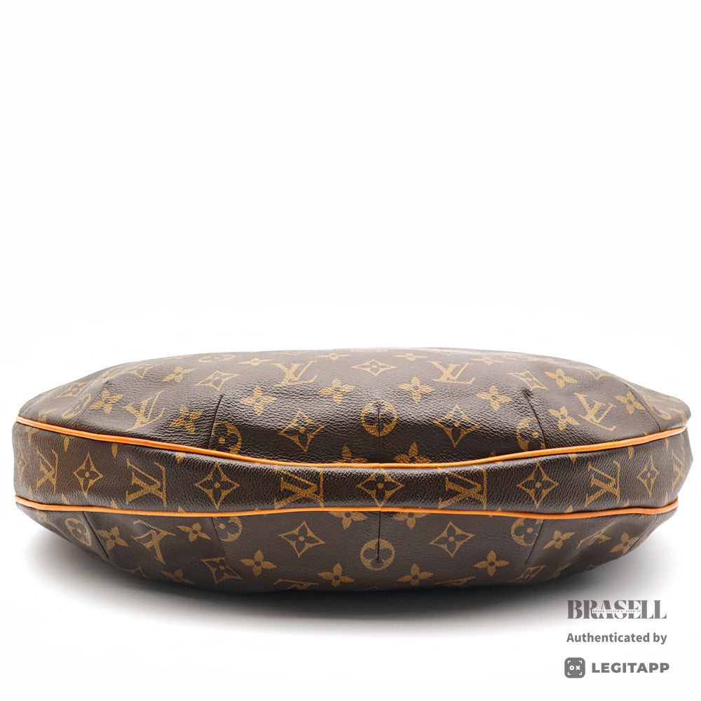 LOUIS VUITTON Croissant MM Monogram Canvas Shoulder Bag M51512【ImportFeeFREE】