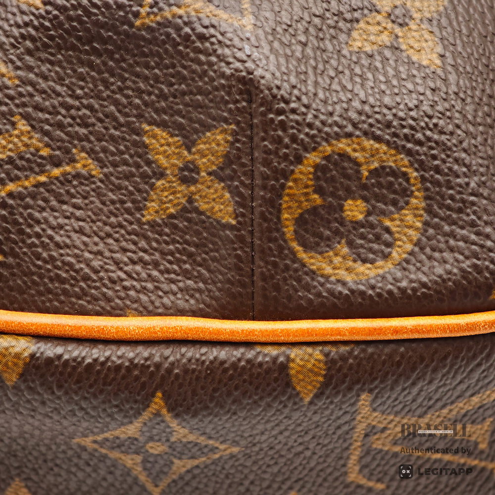 LOUIS VUITTON Croissant MM Monogram Canvas Shoulder Bag M51512【ImportFeeFREE】