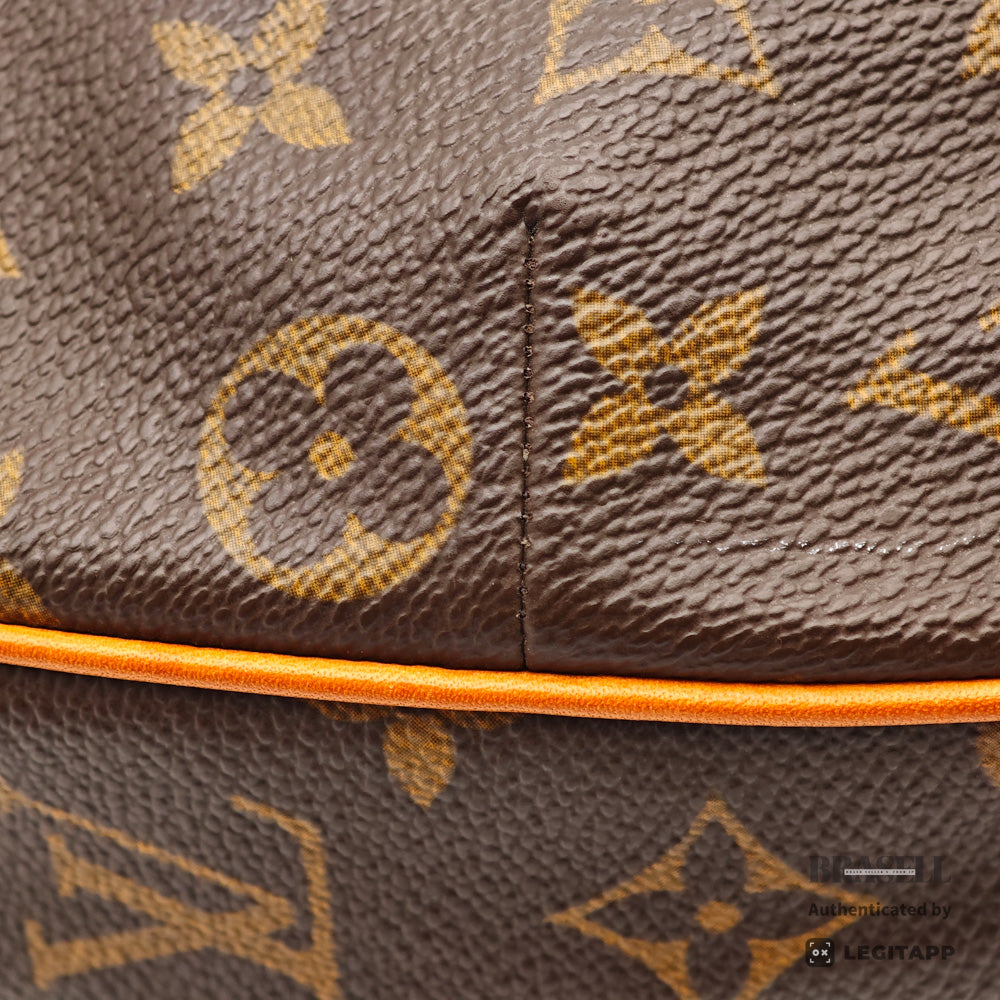 LOUIS VUITTON Croissant MM Monogram Canvas Shoulder Bag M51512【ImportFeeFREE】