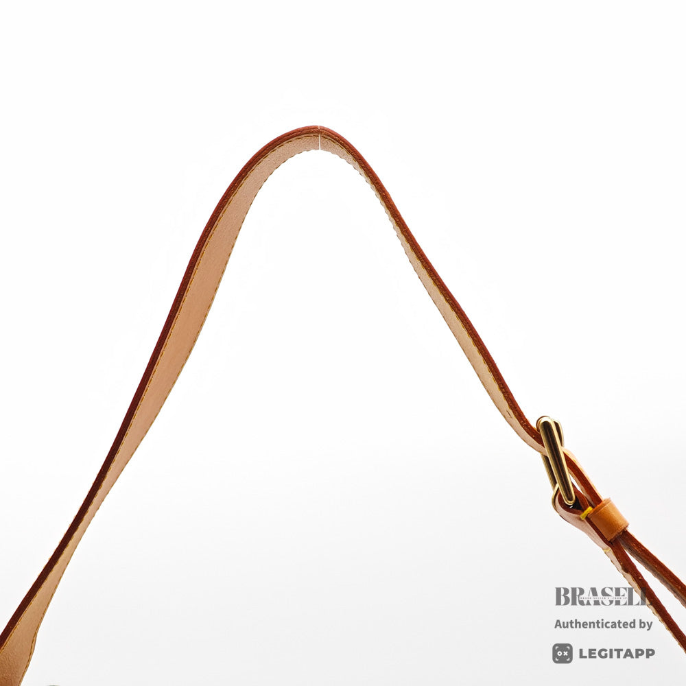 LOUIS VUITTON Croissant MM Monogram Canvas Shoulder Bag M51512【ImportFeeFREE】