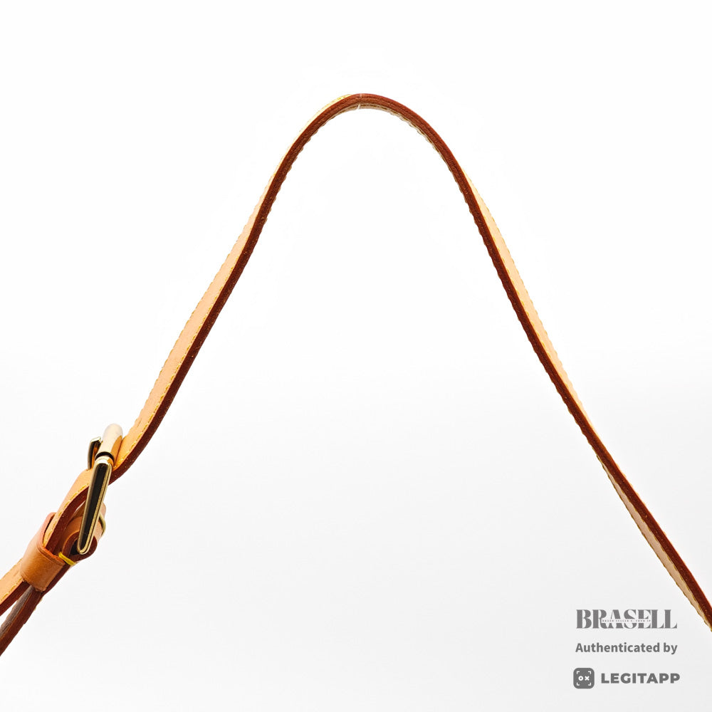 LOUIS VUITTON Croissant MM Monogram Canvas Shoulder Bag M51512【ImportFeeFREE】