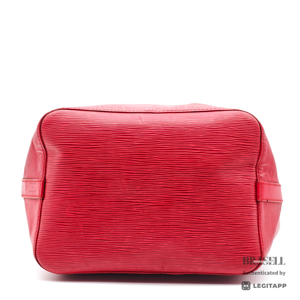 Louis Vuitton Epi Petit Noe Castilian Red Shoulder Bag M44107 【ImportFeeFREE】