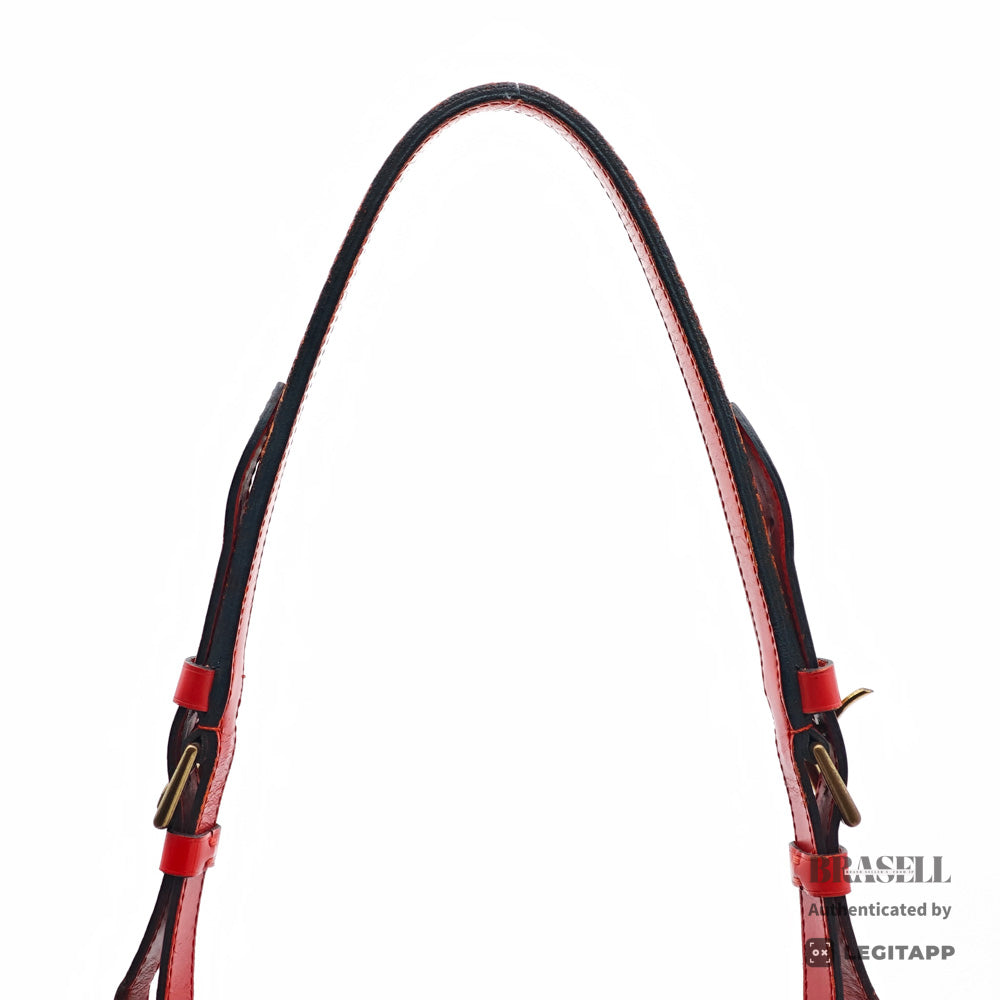 Louis Vuitton Epi Petit Noe Castilian Red Shoulder Bag M44107 【ImportFeeFREE】