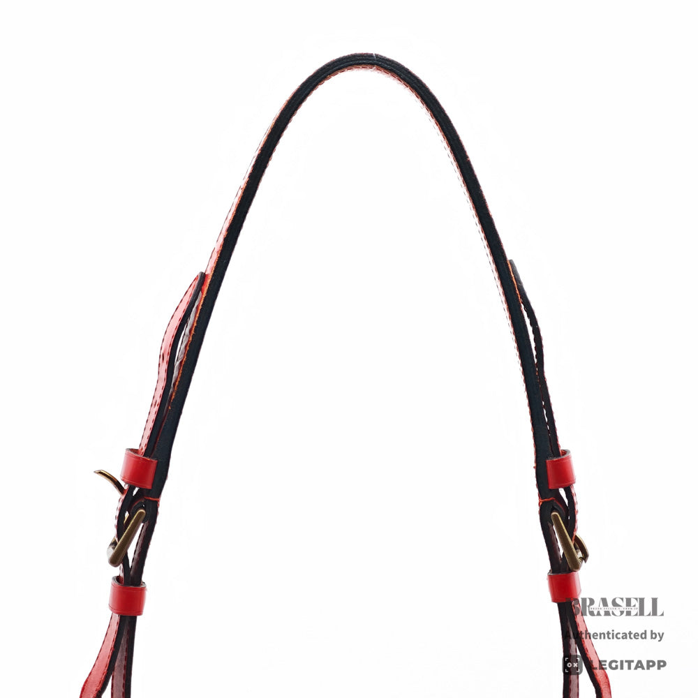 Louis Vuitton Epi Petit Noe Castilian Red Shoulder Bag M44107 【ImportFeeFREE】