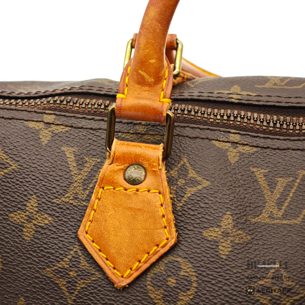 LOUIS VUITTON Speedy 40 Monogram Canvas Boston Bag M41522 【ImportFeeFREE】