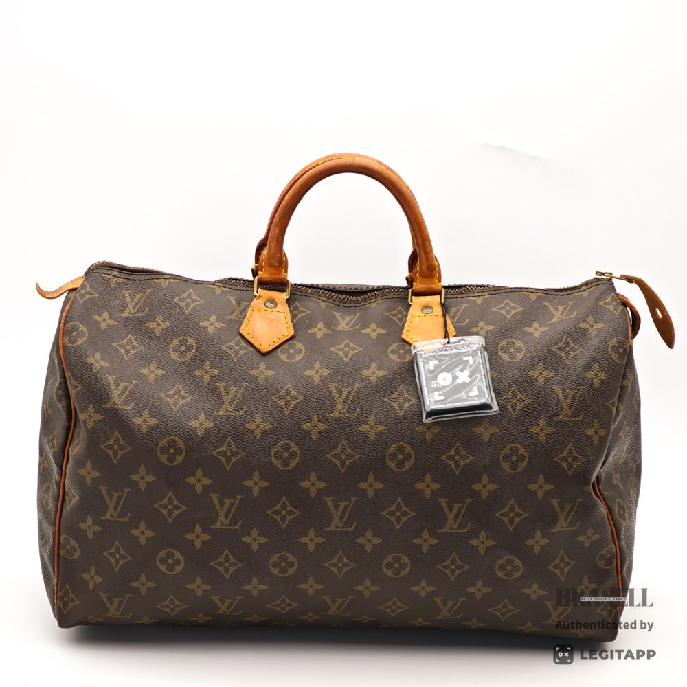 LOUIS VUITTON Speedy 40 Monogram Canvas Boston Bag M41522 【ImportFeeFREE】