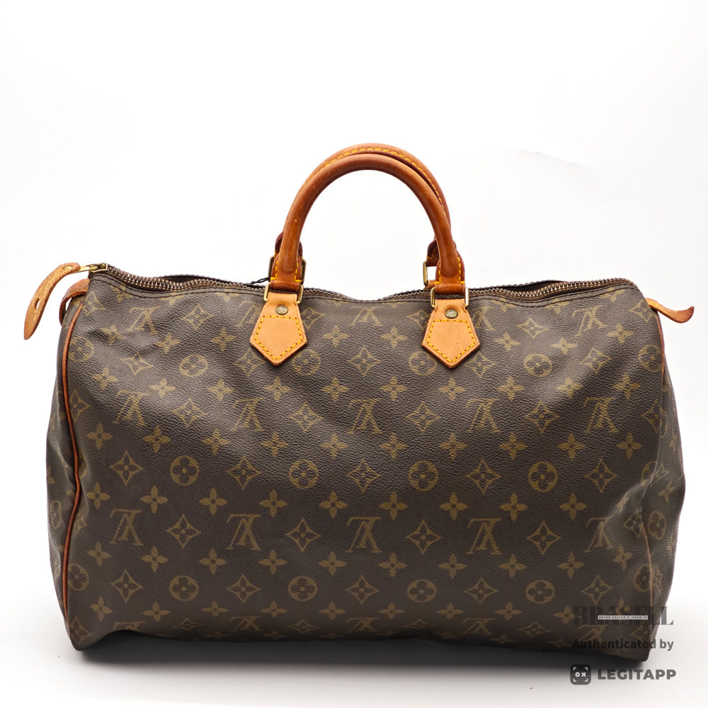 LOUIS VUITTON Speedy 40 Monogram Canvas Boston Bag M41522 【ImportFeeFREE】