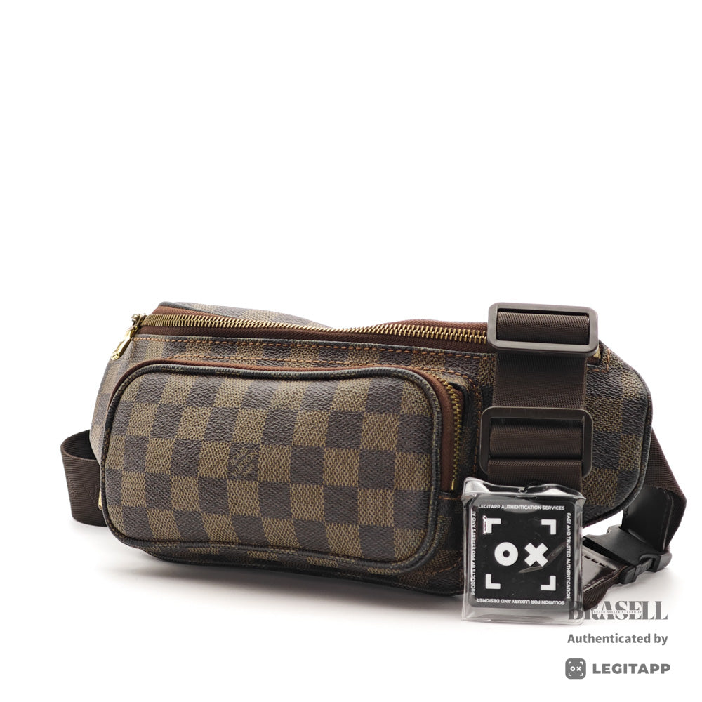 LOUIS VUITTON Bumbag Melville Damier Ebene Waist Bag N51172 【ImportFeeFREE】