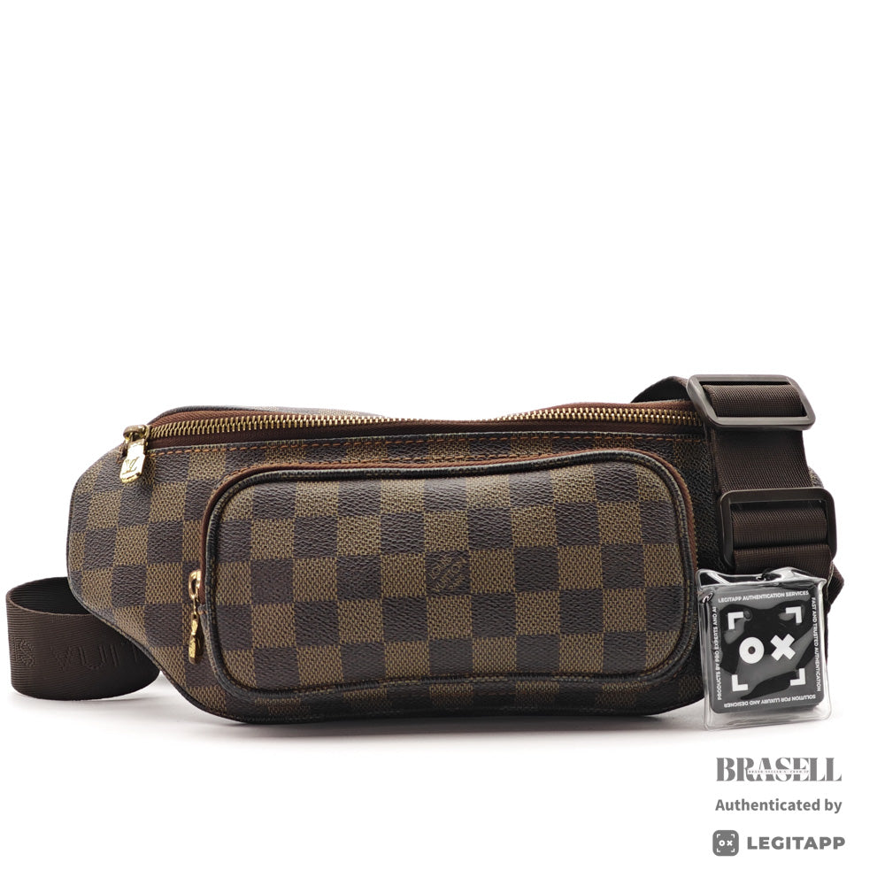 LOUIS VUITTON Bumbag Melville Damier Ebene Waist Bag N51172 【ImportFeeFREE】
