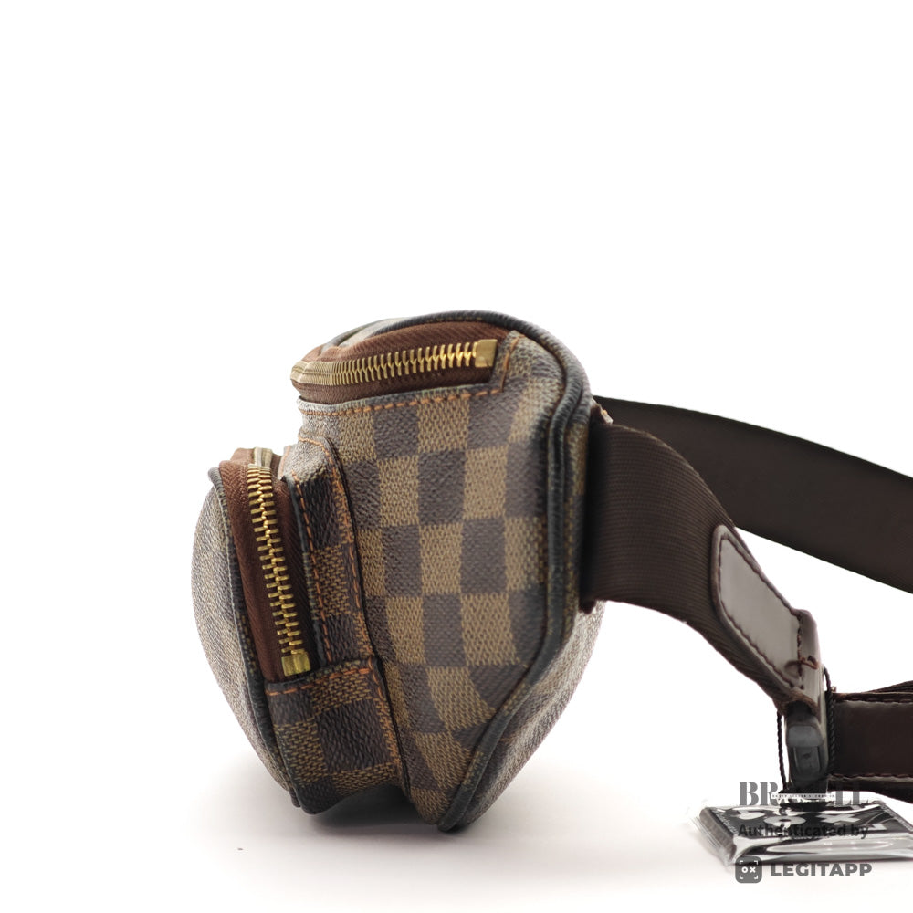 LOUIS VUITTON Bumbag Melville Damier Ebene Waist Bag N51172 【ImportFeeFREE】