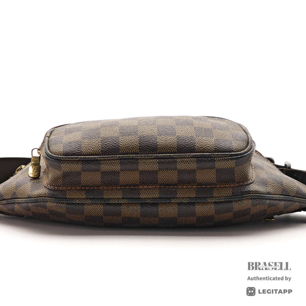 LOUIS VUITTON Bumbag Melville Damier Ebene Waist Bag N51172 【ImportFeeFREE】