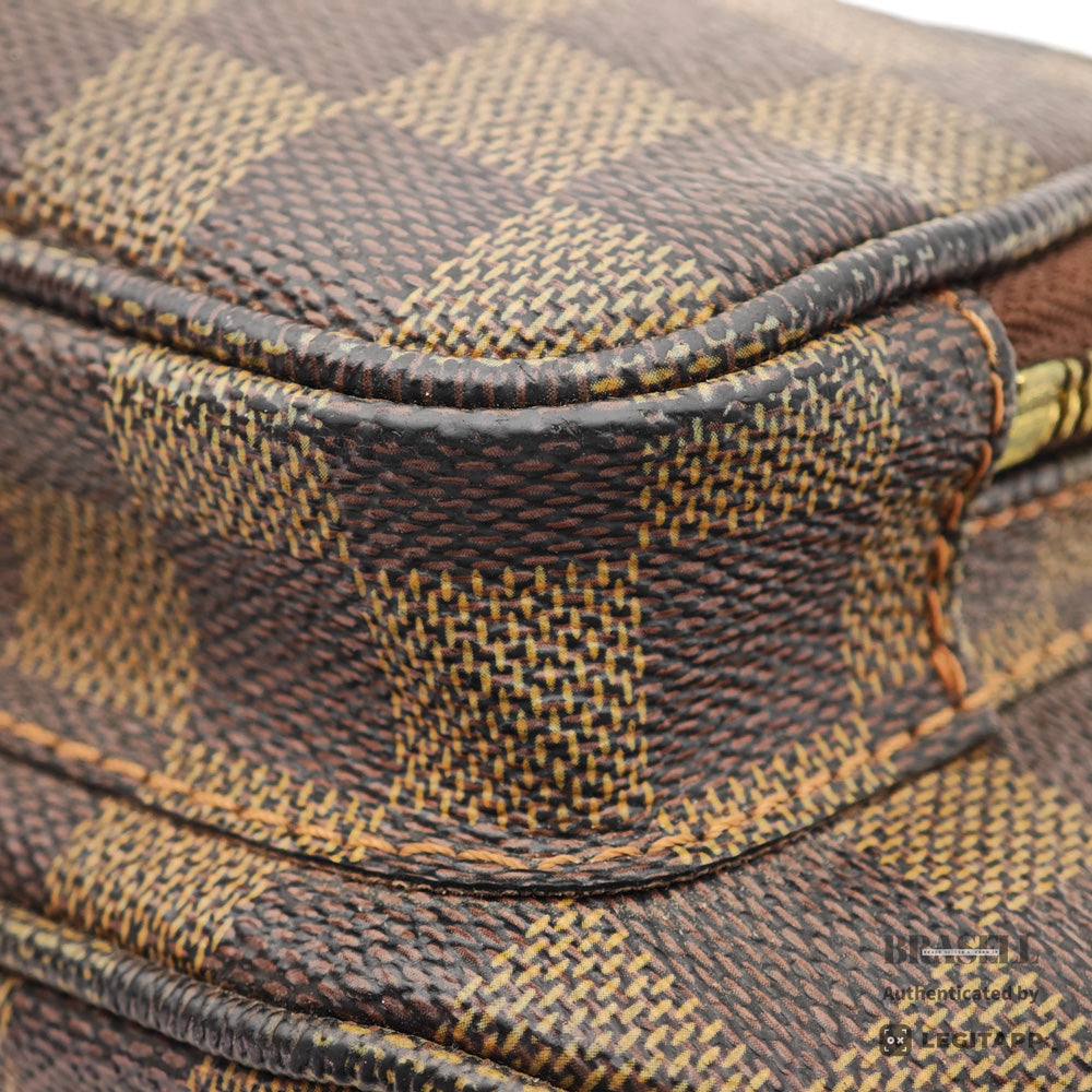 LOUIS VUITTON Bumbag Melville Damier Ebene Waist Bag N51172 【ImportFeeFREE】