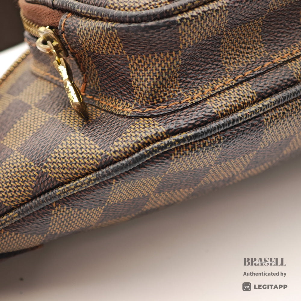 LOUIS VUITTON Bumbag Melville Damier Ebene Waist Bag N51172 【ImportFeeFREE】