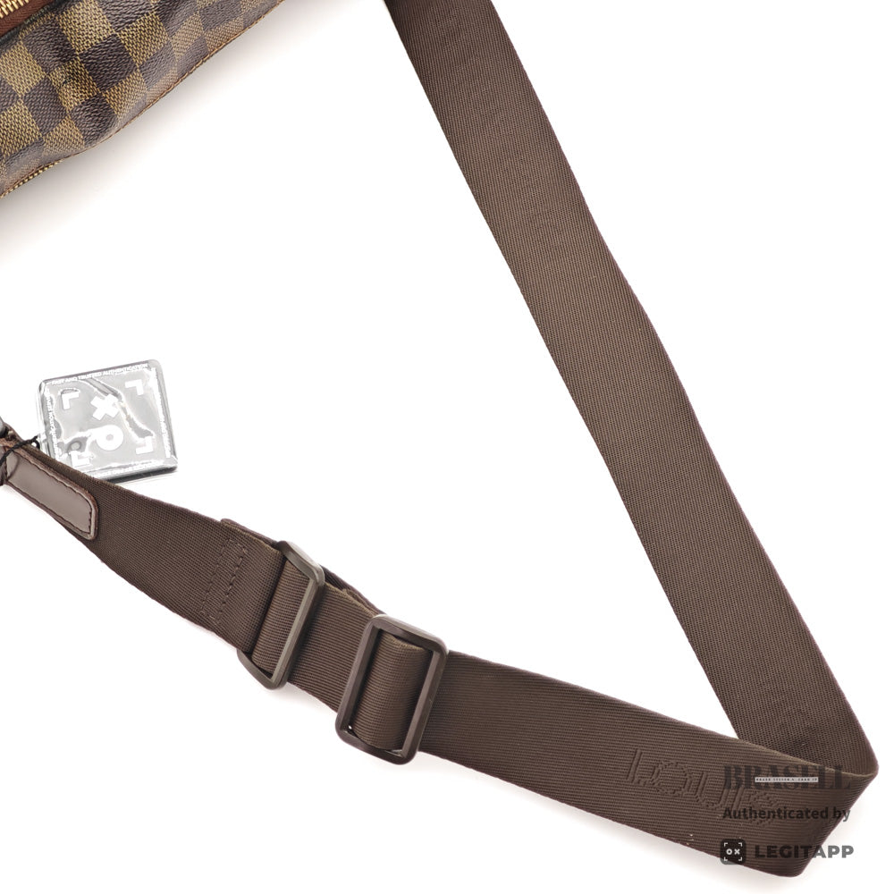 LOUIS VUITTON Bumbag Melville Damier Ebene Waist Bag N51172 【ImportFeeFREE】