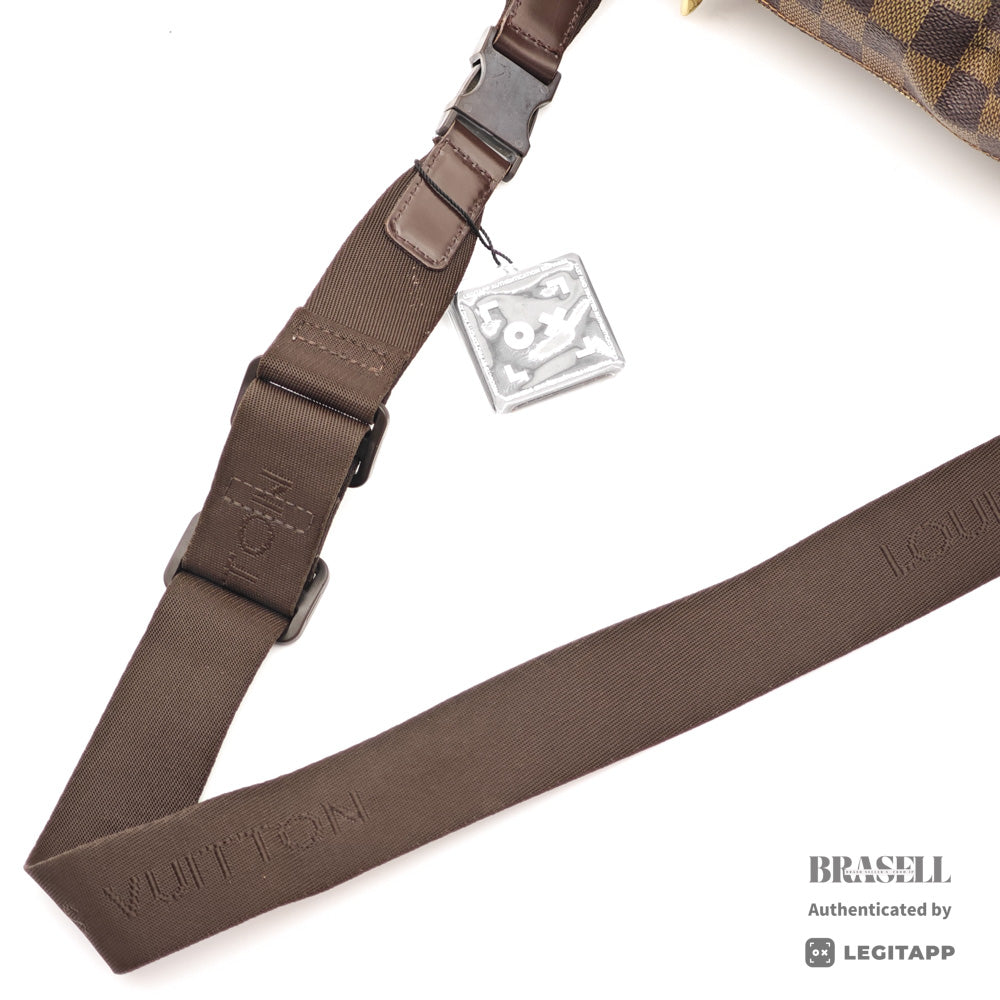 LOUIS VUITTON Bumbag Melville Damier Ebene Waist Bag N51172 【ImportFeeFREE】