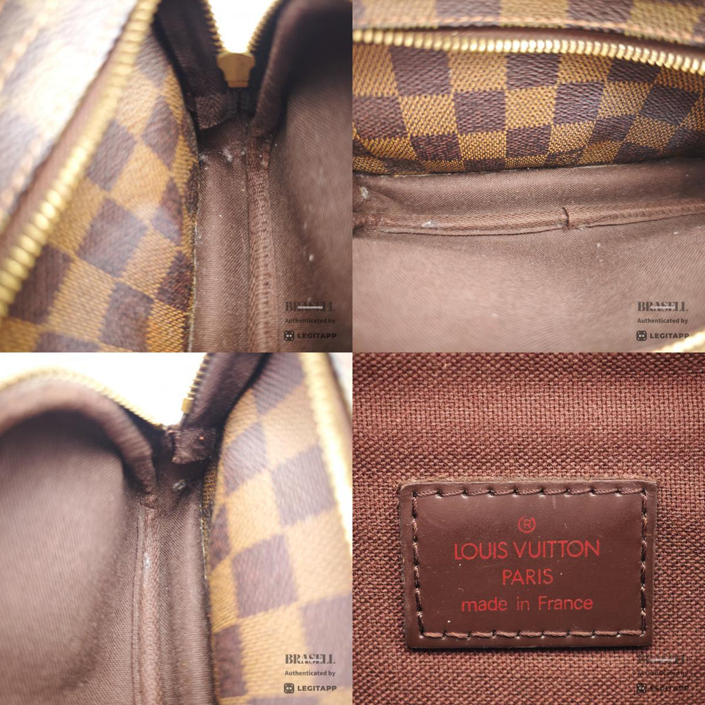 LOUIS VUITTON Bumbag Melville Damier Ebene Waist Bag N51172 【ImportFeeFREE】