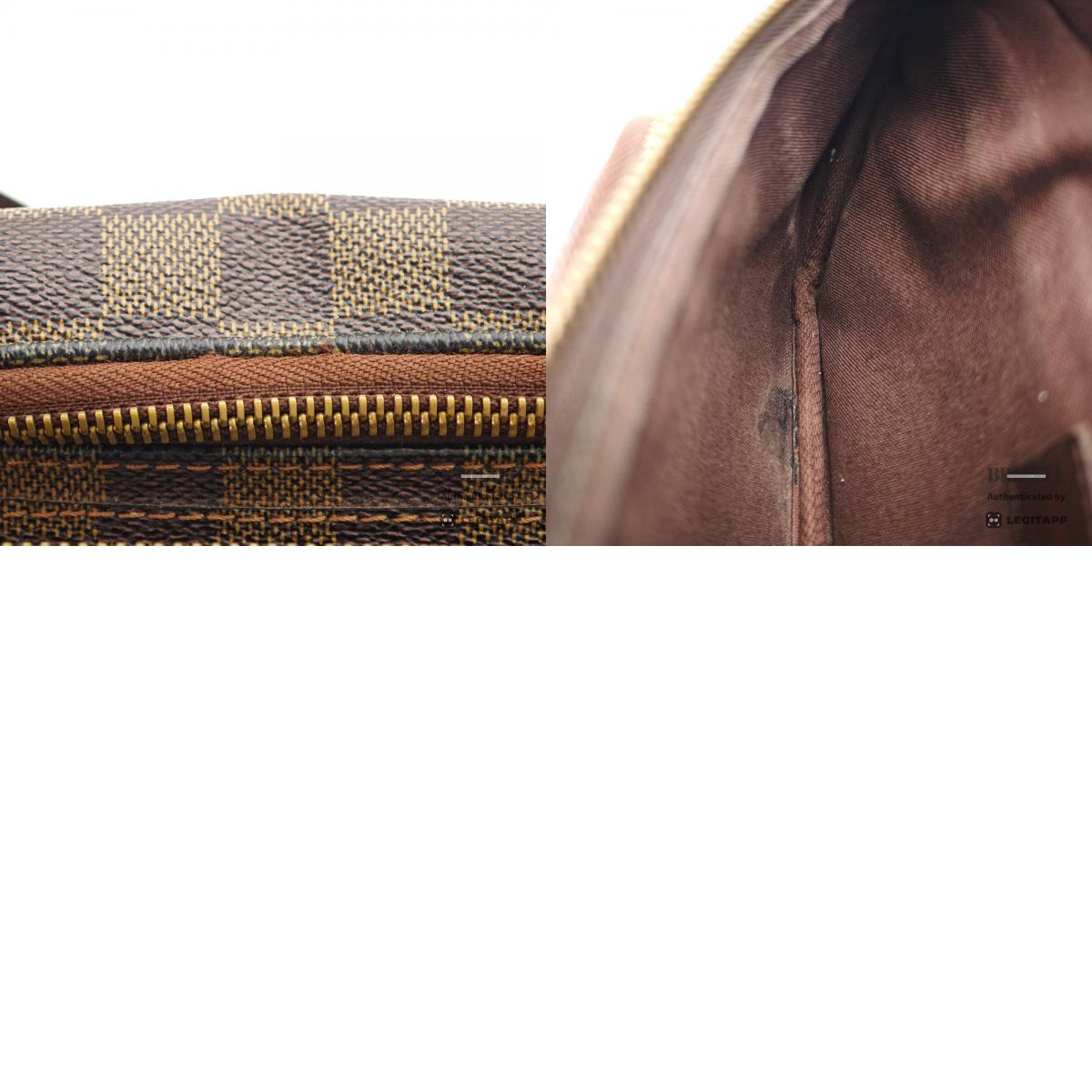 LOUIS VUITTON Bumbag Melville Damier Ebene Waist Bag N51172 【ImportFeeFREE】