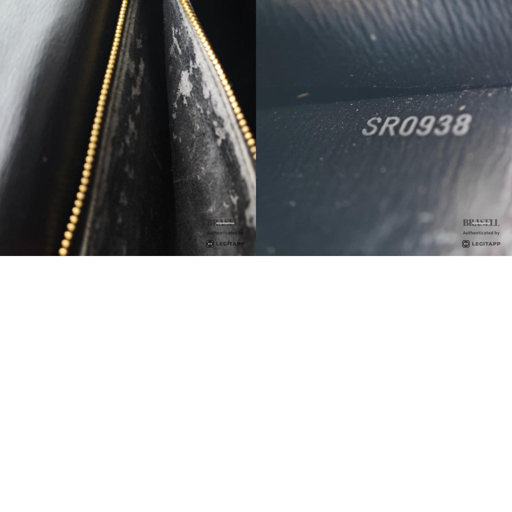 LOUIS VUITTON Marzelle Epi Leather Black Hand Bag M52372 【ImportFeeFREE】