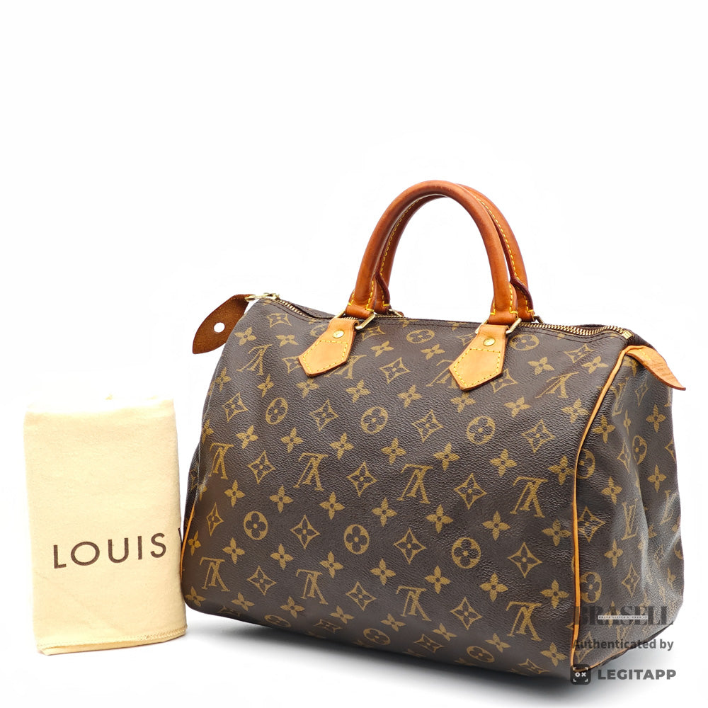 Louis Vuitton Monogram Speedy 30 Handbag 【ImportFREE】