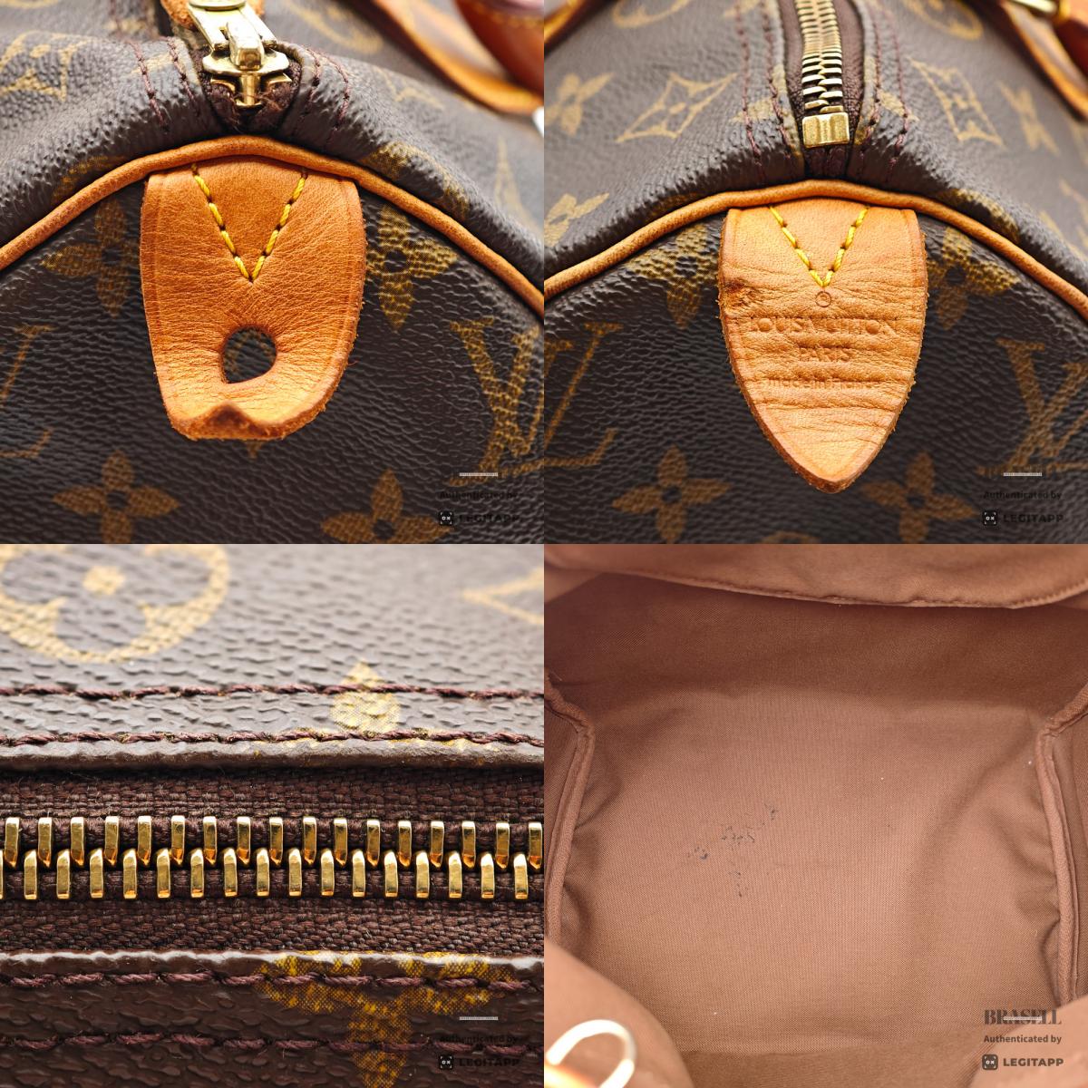 Louis Vuitton Monogram Speedy 30 Handbag 【ImportFREE】