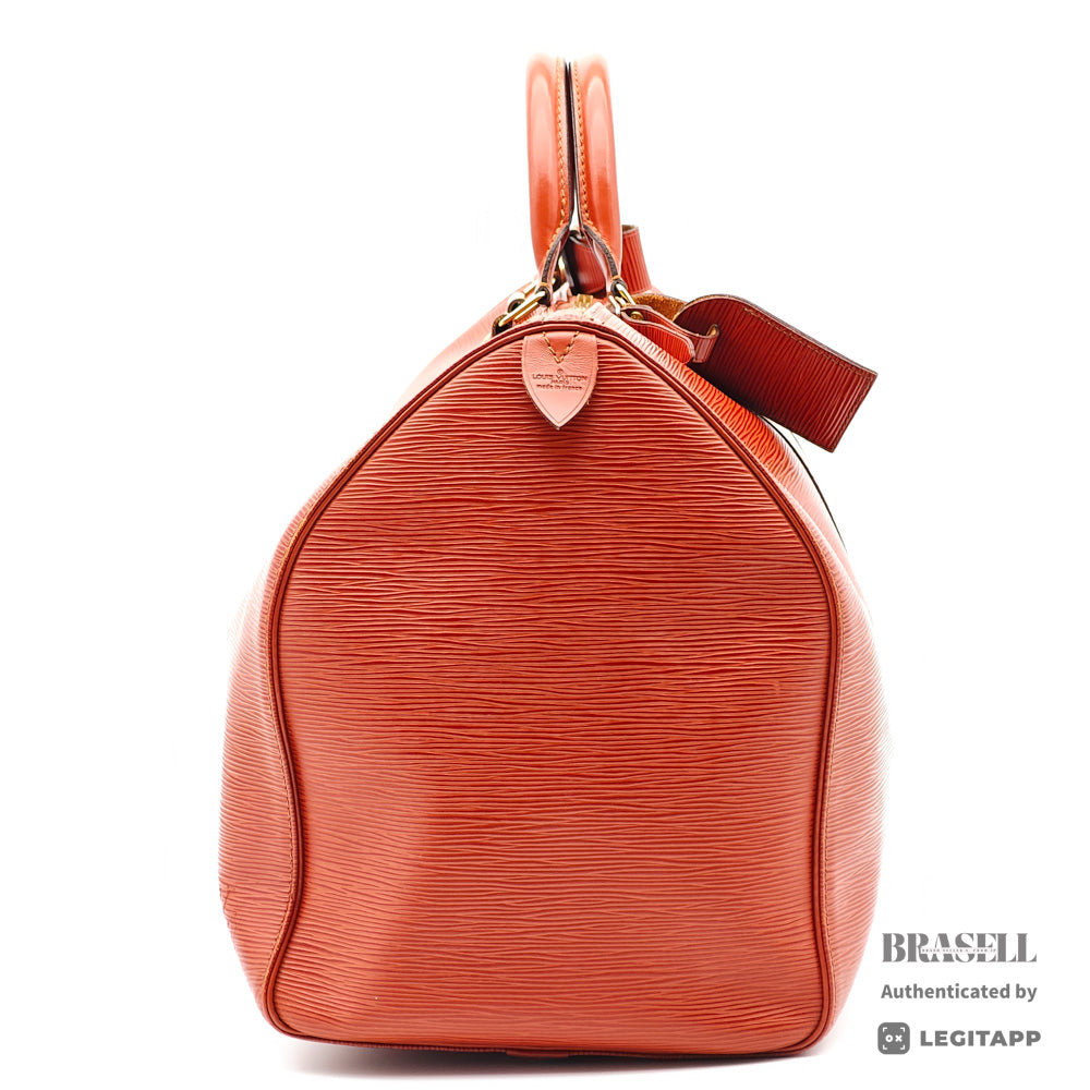 Louis Vuitton Epi Keepall 55 Boston Bag【ImportFREE】