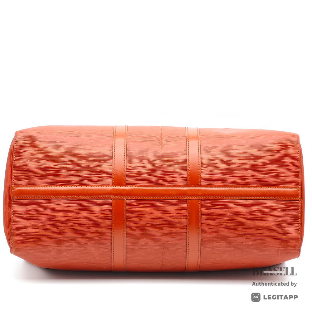 Louis Vuitton Epi Keepall 55 Boston Bag【ImportFREE】