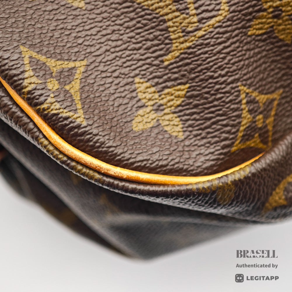 LOUIS VUITTON Monogram Canvas Brown Shoulder Bag M42254 【ImportFeeFREE】