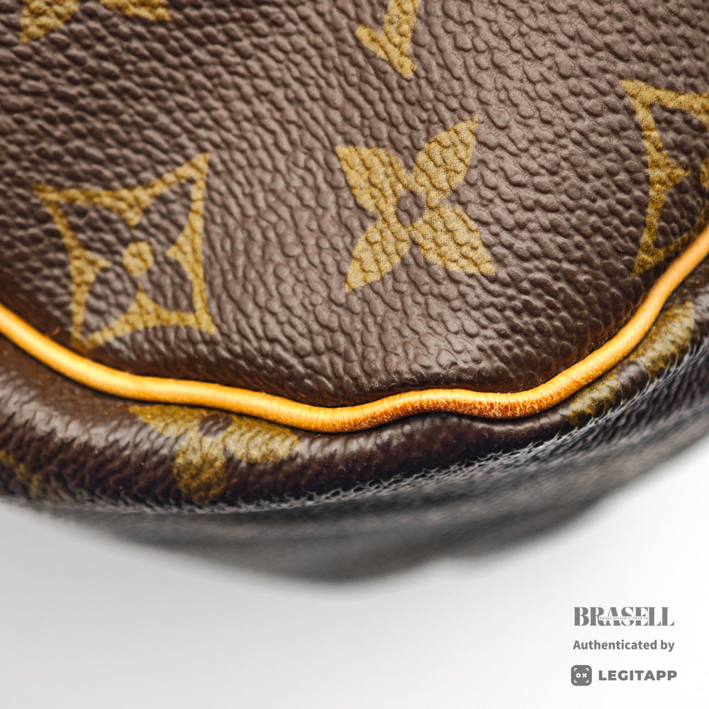 LOUIS VUITTON Monogram Canvas Brown Shoulder Bag M42254 【ImportFeeFREE】