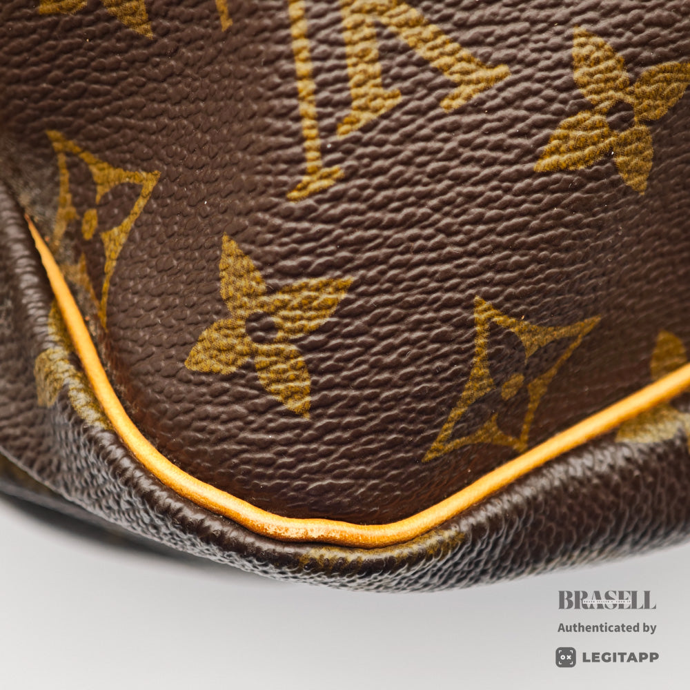 LOUIS VUITTON Monogram Canvas Brown Shoulder Bag M42254 【ImportFeeFREE】