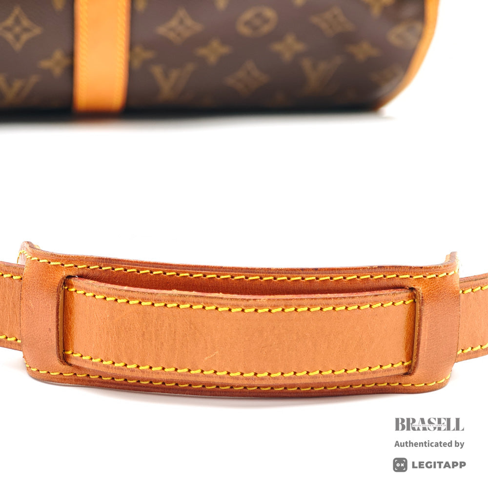LOUIS VUITTON Monogram Canvas Brown Shoulder Bag M42254 【ImportFeeFREE】