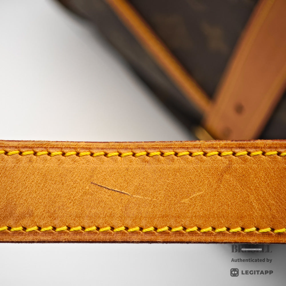 LOUIS VUITTON Monogram Canvas Brown Shoulder Bag M42254 【ImportFeeFREE】