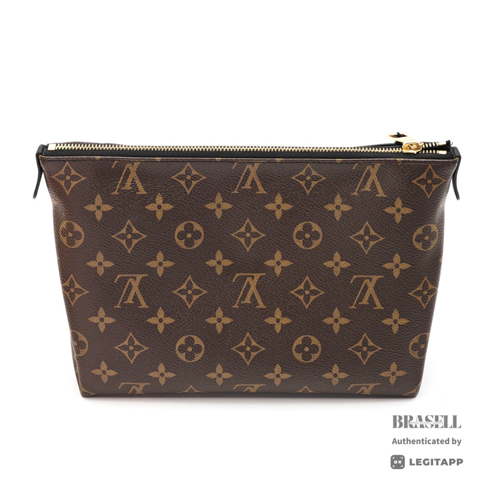 LOUIS VUITTON Pallas Beauty Case Monogram Clutch Bag M64124 【ImportFeeFREE】