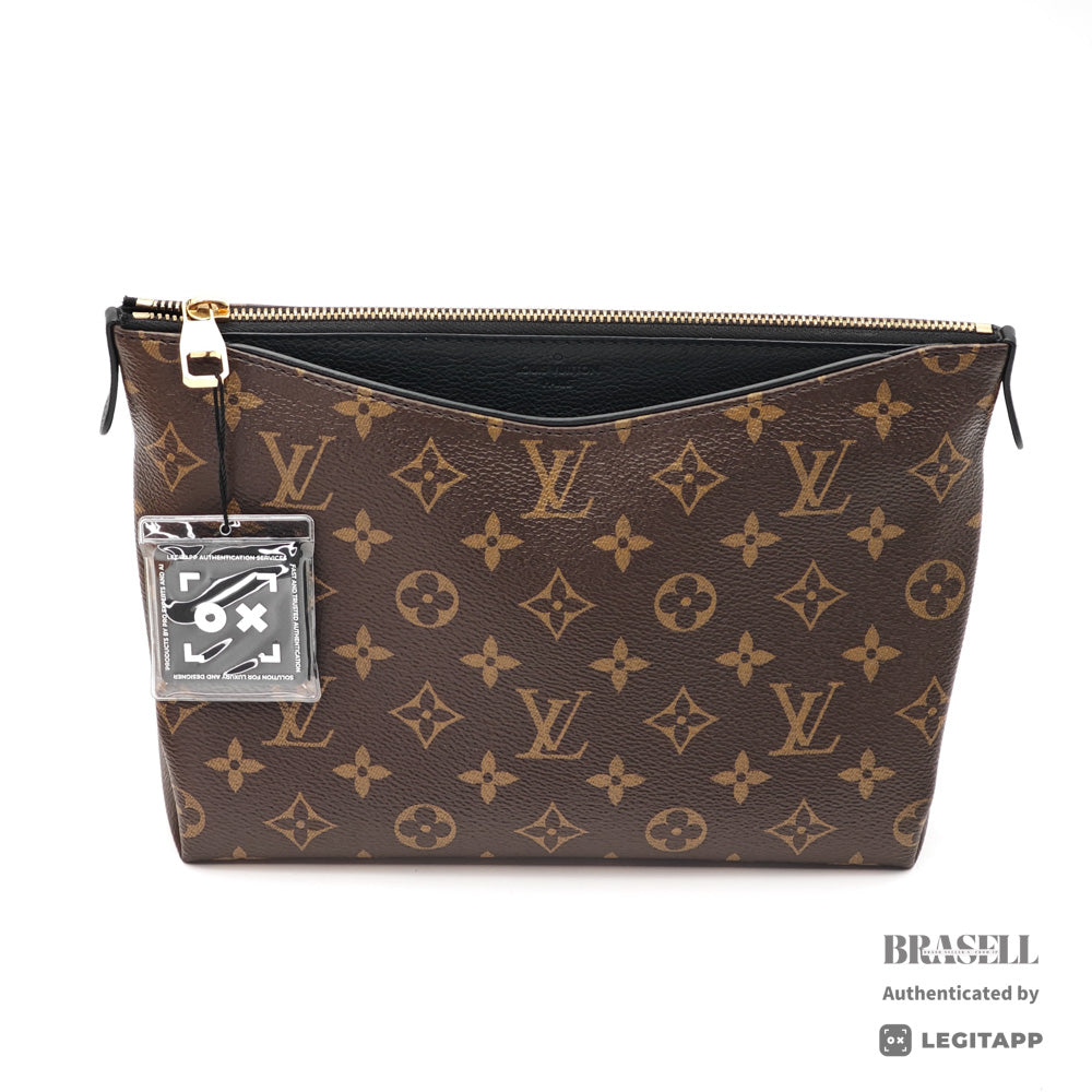 LOUIS VUITTON Pallas Beauty Case Monogram Clutch Bag M64124 【ImportFeeFREE】
