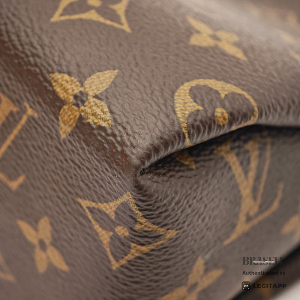 LOUIS VUITTON Pallas Beauty Case Monogram Clutch Bag M64124 【ImportFeeFREE】