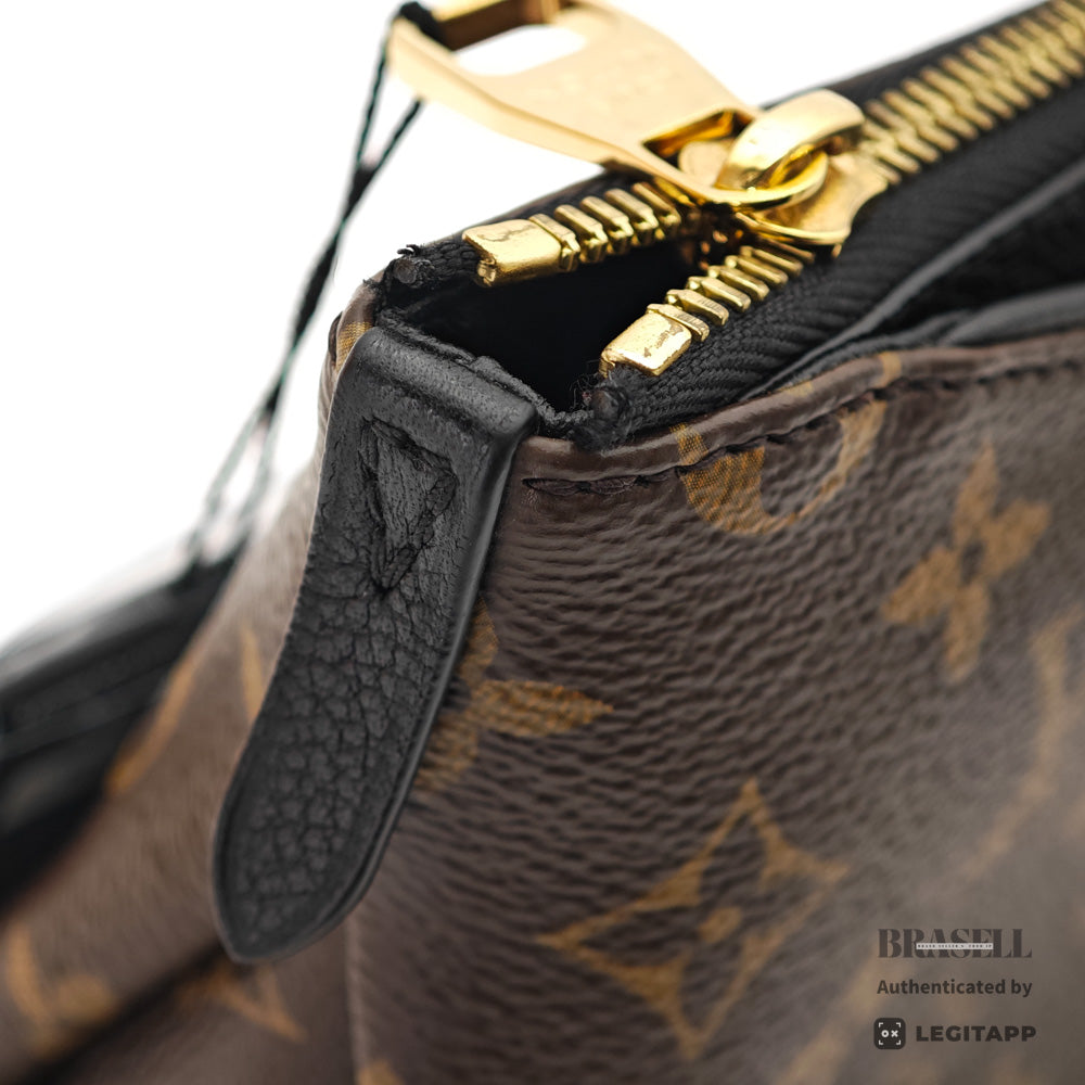 LOUIS VUITTON Pallas Beauty Case Monogram Clutch Bag M64124 【ImportFeeFREE】