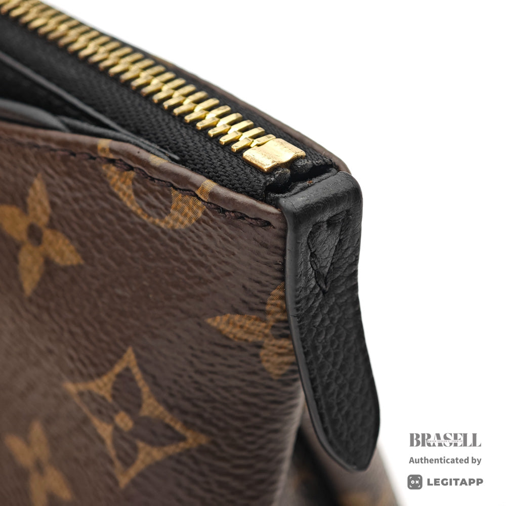 LOUIS VUITTON Pallas Beauty Case Monogram Clutch Bag M64124 【ImportFeeFREE】