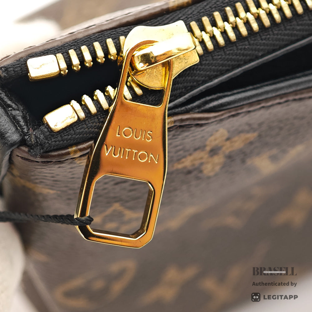 LOUIS VUITTON Pallas Beauty Case Monogram Clutch Bag M64124 【ImportFeeFREE】