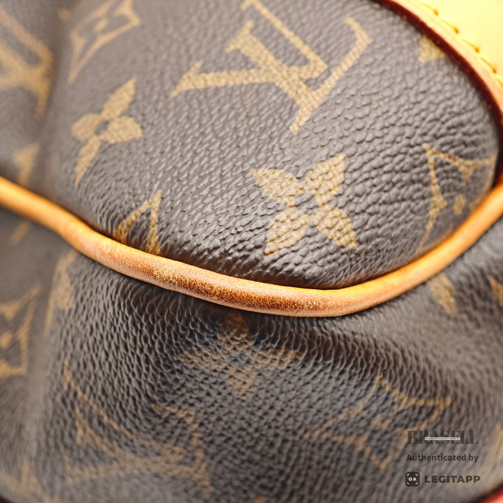 LOUIS VUITTON Stresa PM Monogram Canvas Brown Tote Bag M51186 【ImportFeeFREE】