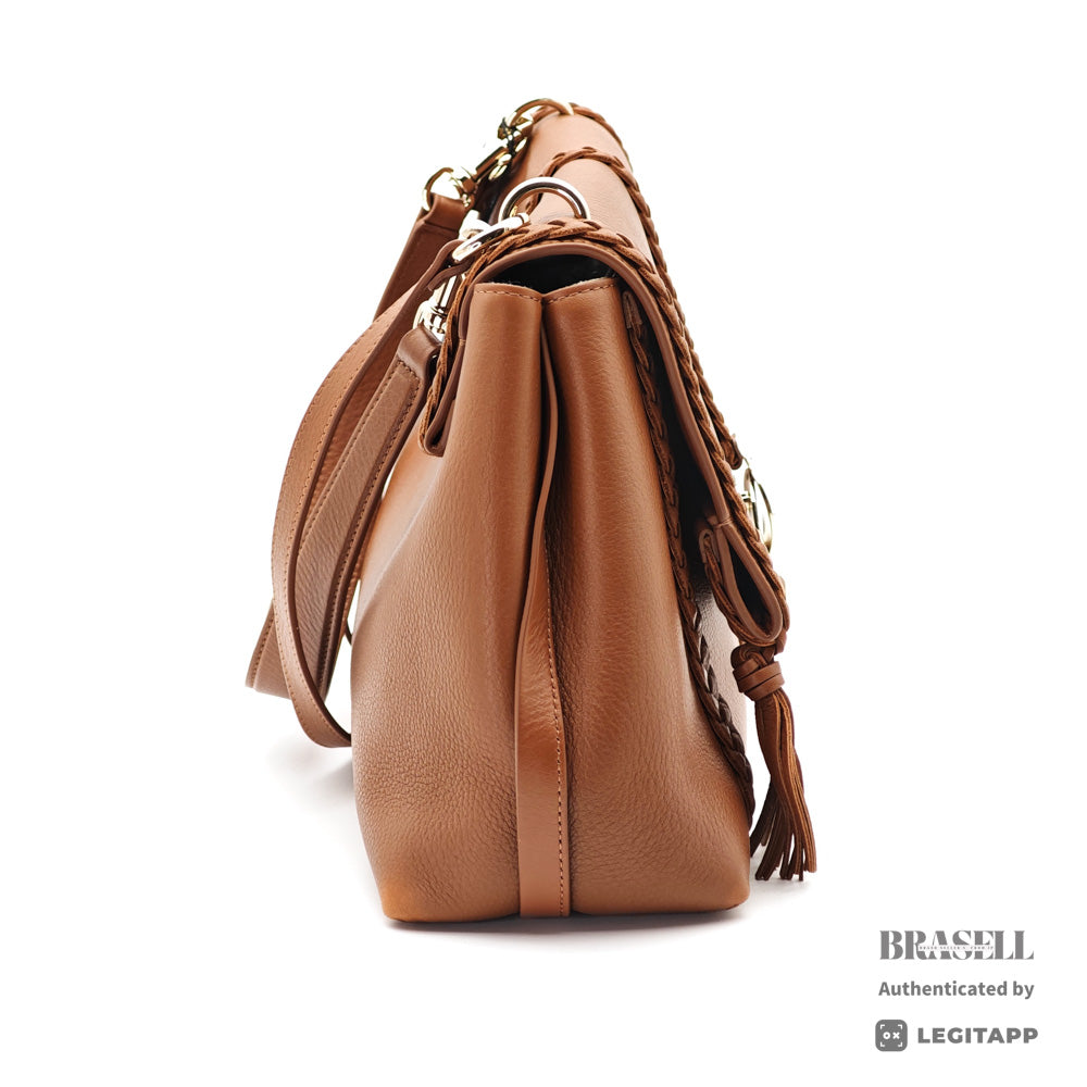 CHLOE Penelope Medium Soft Shoulder Bag Leather【ImportFeeFREE】