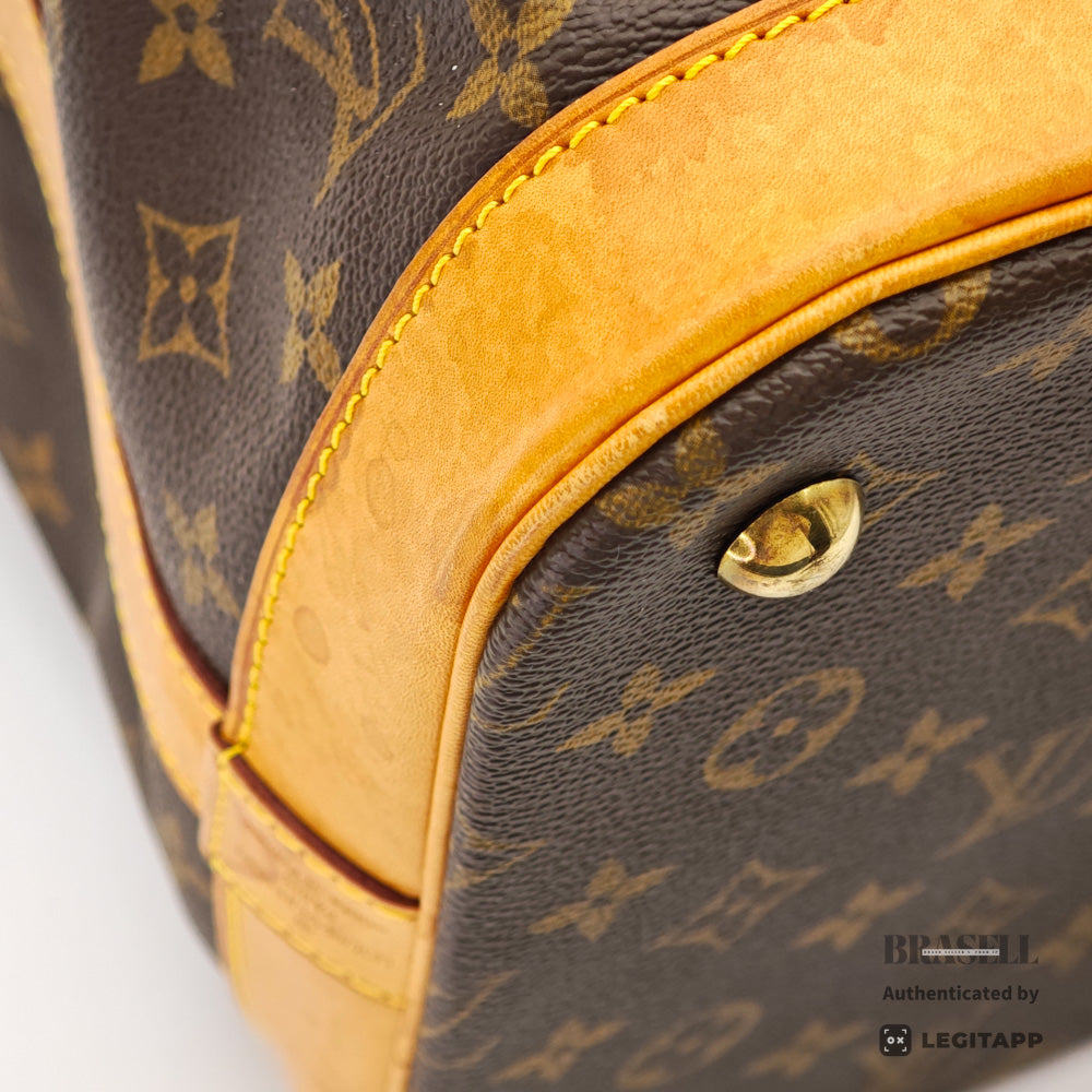 LOUIS VUITTON Cruiser Bag 40 Monogram Brown Boston Bag M41139 【ImportFeeFREE】