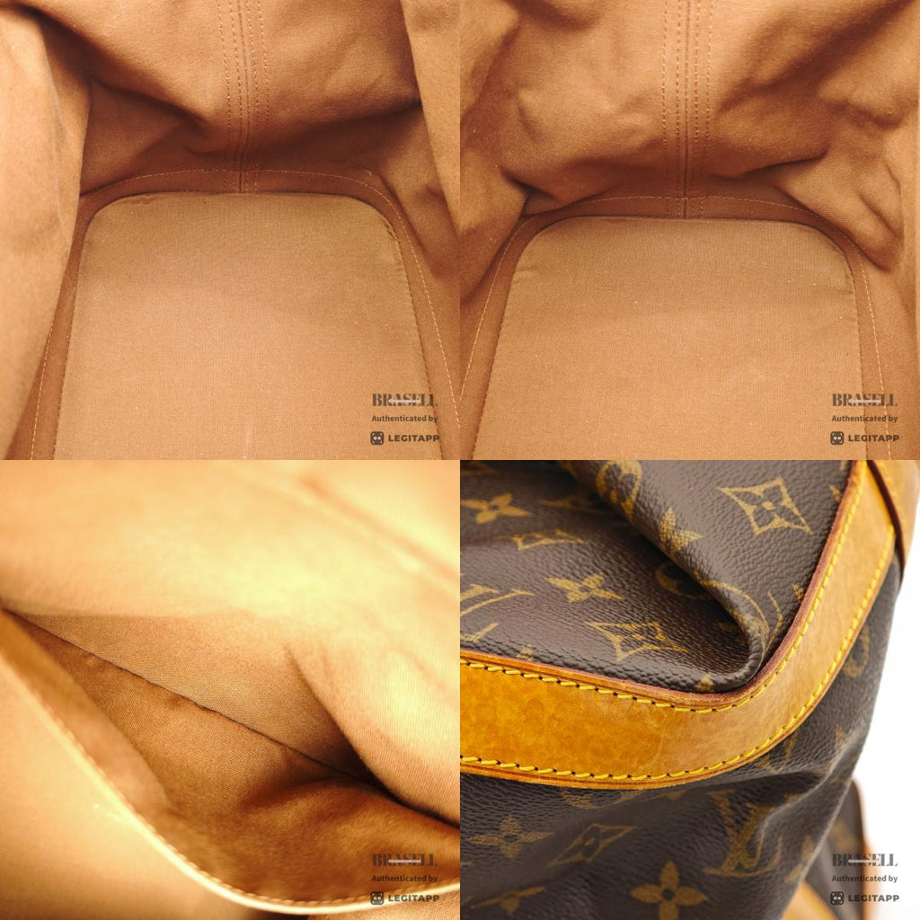 LOUIS VUITTON Cruiser Bag 40 Monogram Brown Boston Bag M41139 【ImportFeeFREE】
